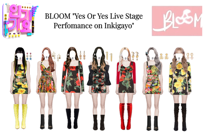BLOOM - YES OR YES LIVE STAGE Outfit | ShopLook