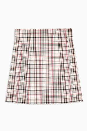 Check Mini Skirt | Topshop