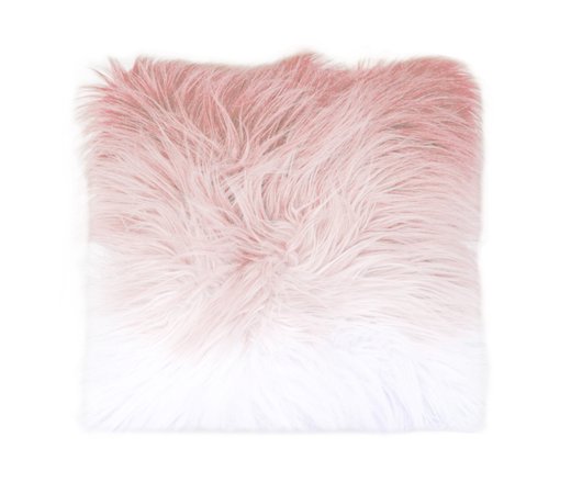 Mainstays Ombre Reverse to Mink Decorative Pillow, Blush, Multiple Colors - Walmart.com