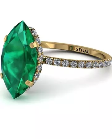 estate emerald ring - Google Search