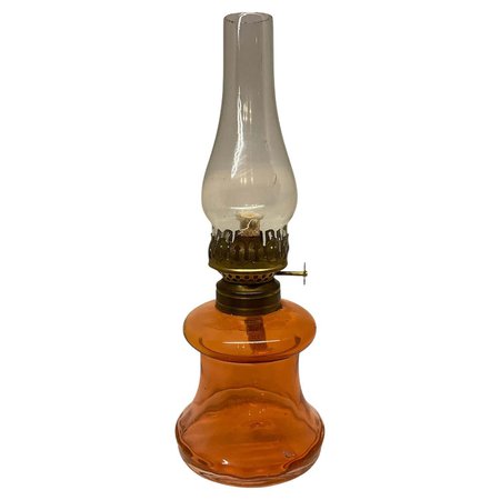 P&A Hornet Hurricane Oil Glass Lamp For Sale at 1stDibs