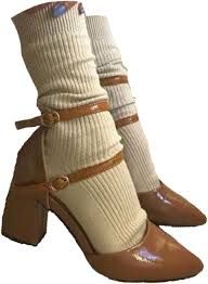 cottagecore shoes with socks - Google Search