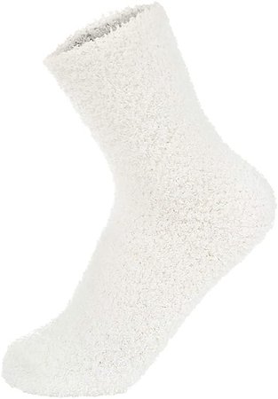 Amazon.com: Zando Warme superweiche Damen-Socken aus Mikrofaser für den Winter, flauschig, für Zuhause, zum Schlafen, Einheitsgröße: Clothing