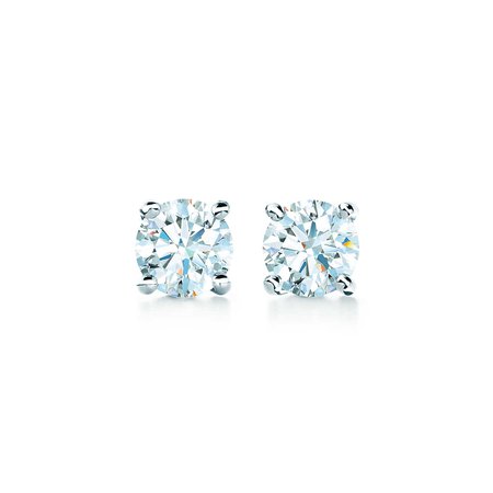 Diamond Earrings in Platinum | Tiffany & Co.