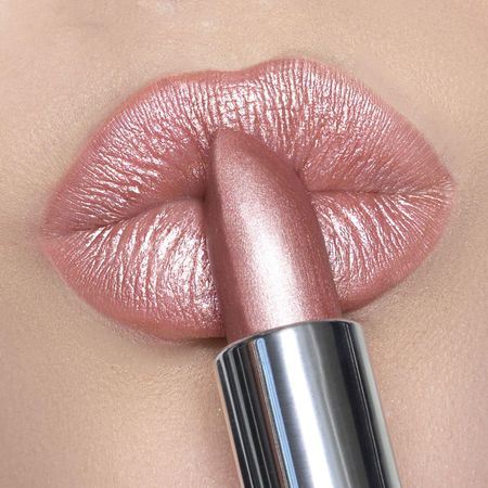 Soft Box Crème | Pale Nude/Pink Satin Shimmer Lipstick | Runway Rogue