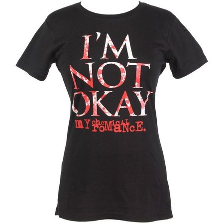 My Chemical Romance "I'm Not Okay" Women's T-Shirt