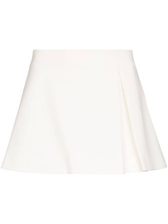 MAXIMILIAN Sunday box-pleat Mini Skirt - Farfetch
