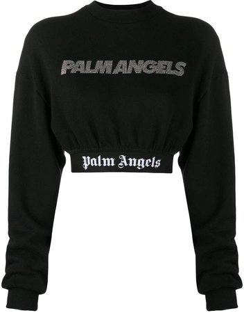 Palm Angels cropped sweater