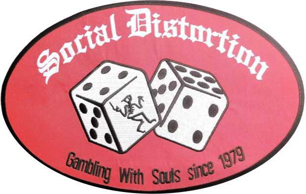 social distortion patch