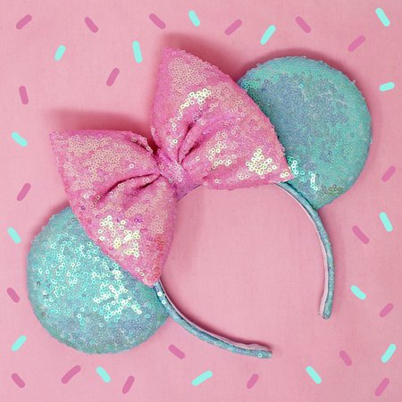 Bubblegum Mouse Ears | Etsy