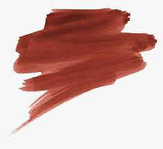 paint brush stroke watercolor rust orange brown