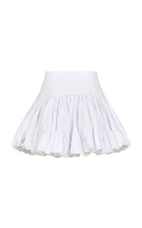 Cotton Bubble Mini Skirt By Alaïa | Moda Operandi