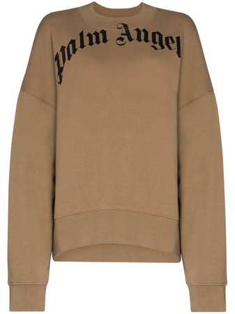 Palm Angels x Browns 50 bear-print sweatshirt - Farfetch