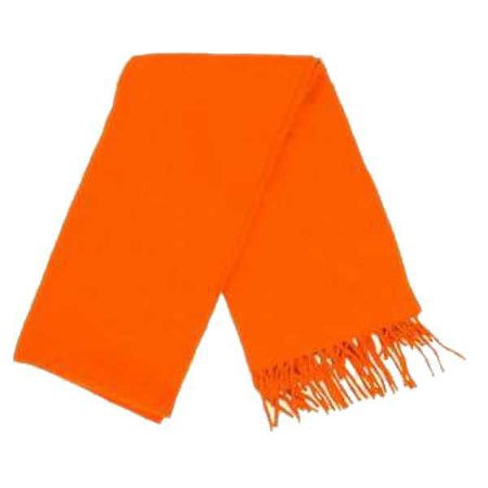 оранжевый шарф