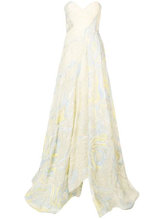Rubin Singer textured evening dress $4,995 - Buy Online AW18 - Quick Shipping, Price
