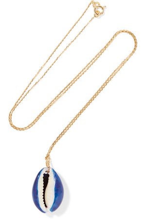 Aurélie Bidermann | Merco gold shell necklace | NET-A-PORTER.COM