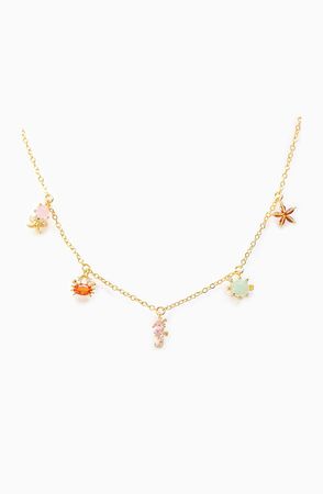 Girls Crew Under the Sea Charm Necklace