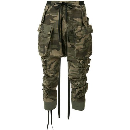 Camo/Army Fatigue Cargo Pants