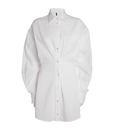 white shirt blouse dress