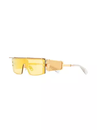 Balmain Eyewear Wonder Boy III rectangular-frame Sunglasses - Farfetch