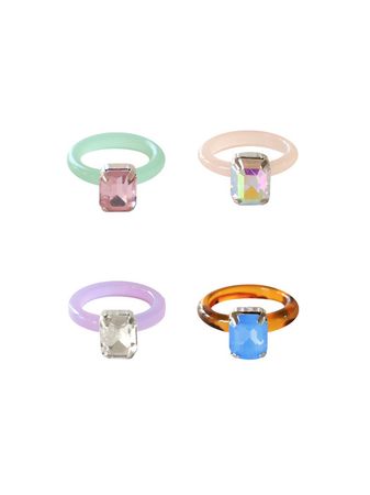 [MORL모르]Pastel acrylic ring