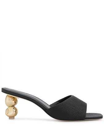 Shop Cult Gaia Gigi stacked-heel sandals with Express Delivery - FARFETCH