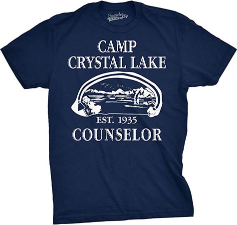 Amazon.com: Mens Camp Crystal Lake T Shirt Funny Shirts Camping Vintage Horror Novelty Tees: Clothing
