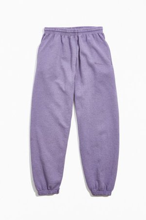 iets frans… Embroidered Purple Jogger Pant | Urban Outfitters