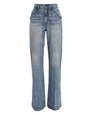 Zimmermann Vintage Stone Pocket Flare Jeans | INTERMIX®