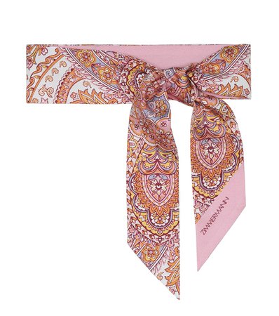 Exclusive To Mytheresa – Paisley Silk Headscarf | Zimmermann - Mytheresa