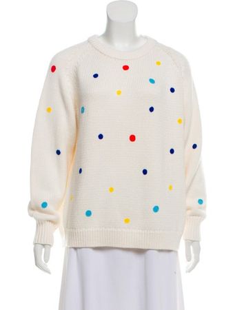 Tory Sport Wool Polka Dot Sweater w/ Tags - Clothing - WTORY21783 | The RealReal