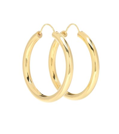 Gypsy 18-Kt Gold-Plated Hoop Earrings | THEODORA WARRE - Mytheresa