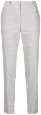 cuff tapered trousers
