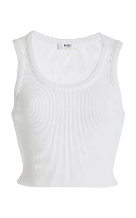 agolde cropped tank top