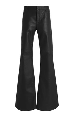 Leather Wide-Leg Pants By Chloé | Moda Operandi