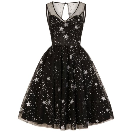 cosmic star hell bunny vintage dress