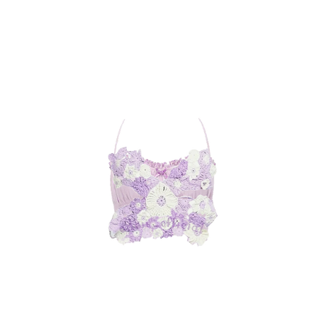 Marco Rambaldi | Purple Flower Camisole Crochet Nayeon TWICE version (Dei5 edit)