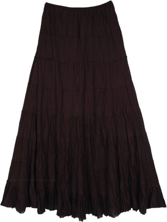 Dark purple skirt gothic