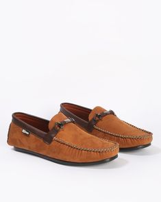 bROWN SUEDE LOAFERS