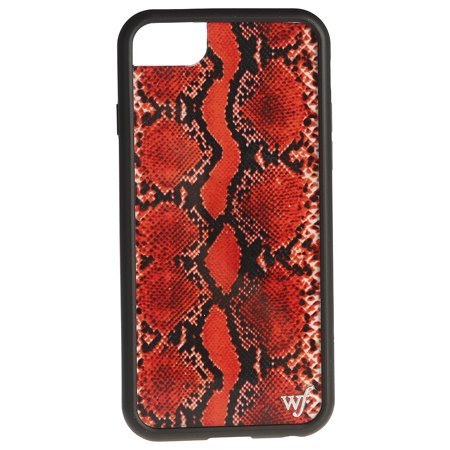 Wildflower Cases Wildflower s Red Snakeskin 6/6S/7 Phone - Walmart.com