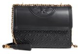 Fleming Quilted Lambskin Leather Convertible Shoulder Bag