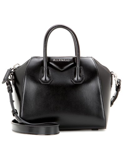 Antigona Mini Leather Shoulder Bag - Givenchy | mytheresa