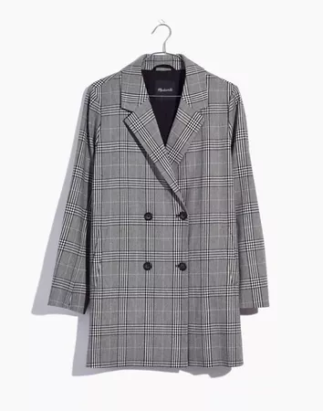 Caldwell Double-Breasted Blazer in Plaid