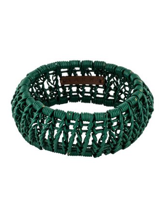 Marni Woven Wire Bangle - Bracelets - MAN75426 | The RealReal
