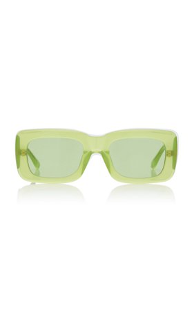 Marfa Square-Frame Acetate Sunglasses By The Attico | Moda Operandi
