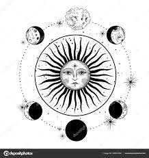 alchemy medieval moon - Google Search