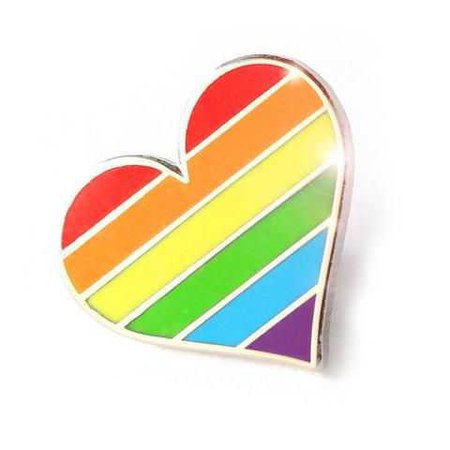 gay pride pin