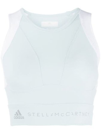 Adidas By Stella Mccartney Run Crop Top Ss20 | Farfetch.com