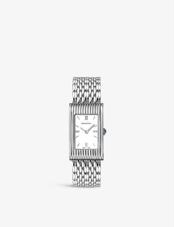 BOUCHERON - WA030411 Reflet medium stainless-steel automatic watch | Selfridges.com