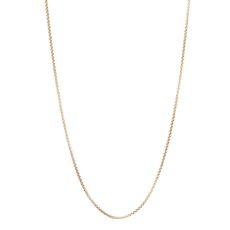 Round Box Chain Necklace | Mejuri